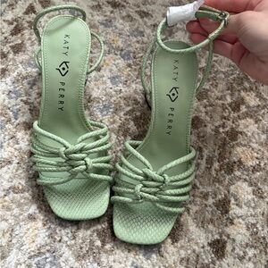 Katy Perry Collections Mint Green Strappy Sandals
